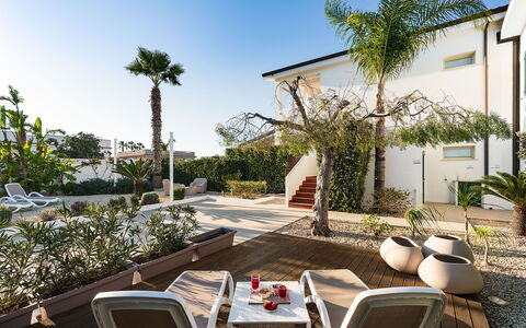 Feriebolig Fillide: Balkong / terrasse / uteplass