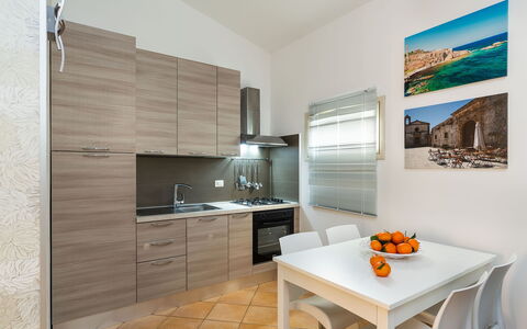 Feriebolig Fillide: Kjøkken, Lunsjrom, Stue