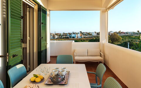 Feriebolig Fillide: Balkong / terrasse / uteplass