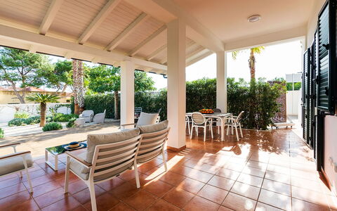 Feriebolig Euthalia: Eksteriør, Hage, Utendørs