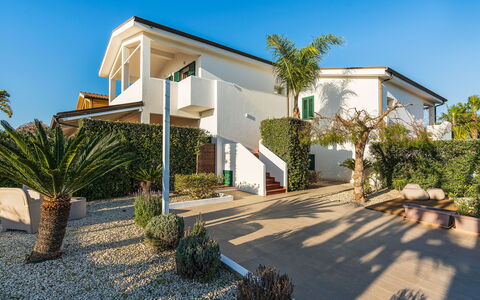 Feriebolig Fillide: Balkong / terrasse / uteplass