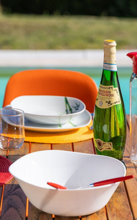 Villa Renina: Balkong / terrasse / uteplass, basseng, Utendørs