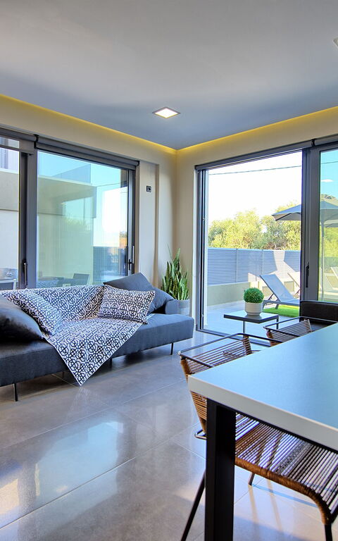 Villa Maripol: Lunsjrom, Stue