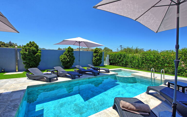 Villa Zaneti: basseng, Sommer, Utendørs