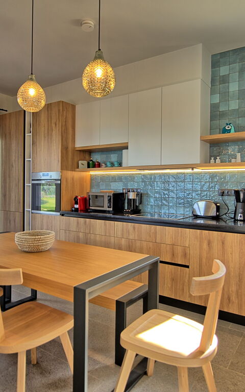 Villa Ebellina: Kjøkken, Lunsjrom