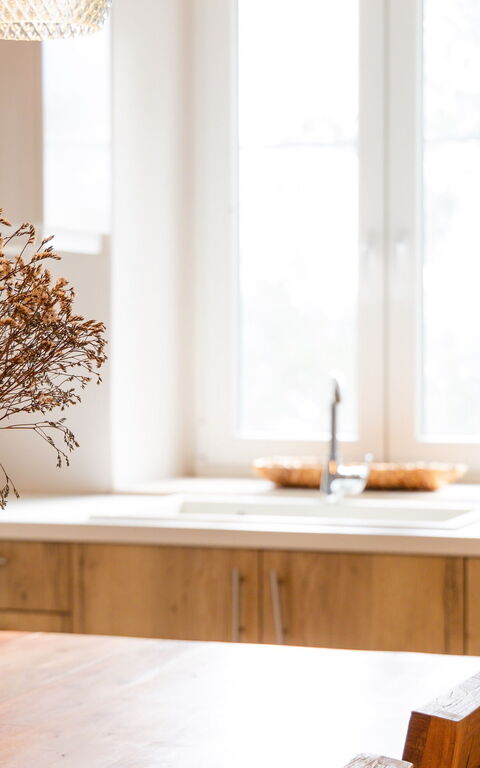 Villa Jacaranda: Kjøkken, Lunsjrom