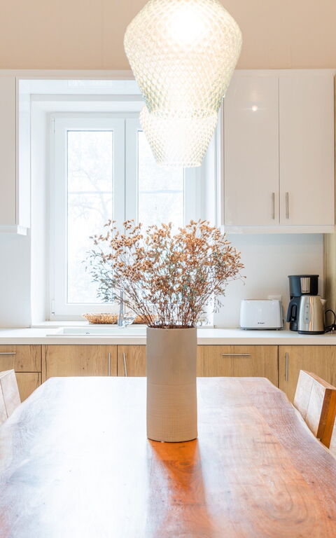 Villa Jacaranda: Kjøkken, Lunsjrom