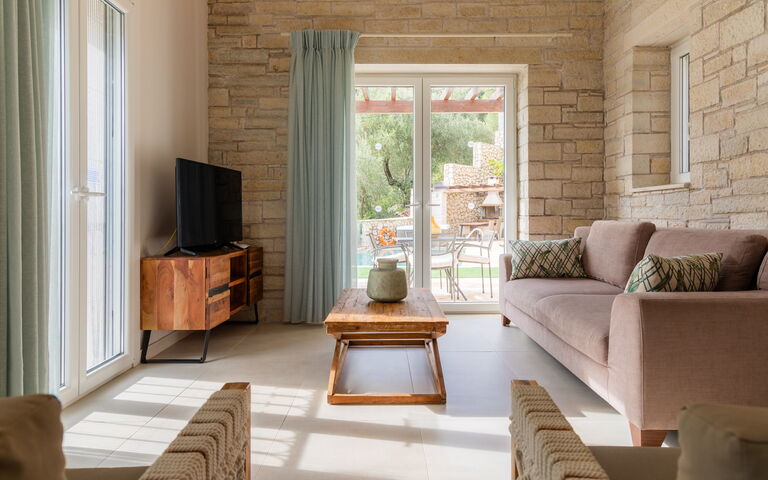 Villa Jacaranda: Stue