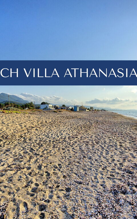 Beach Villa Athanasia: Utendørs, Visningar