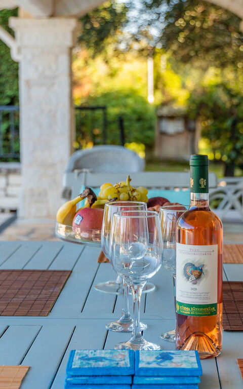 Villa Dimitris: Balkong / terrasse / uteplass