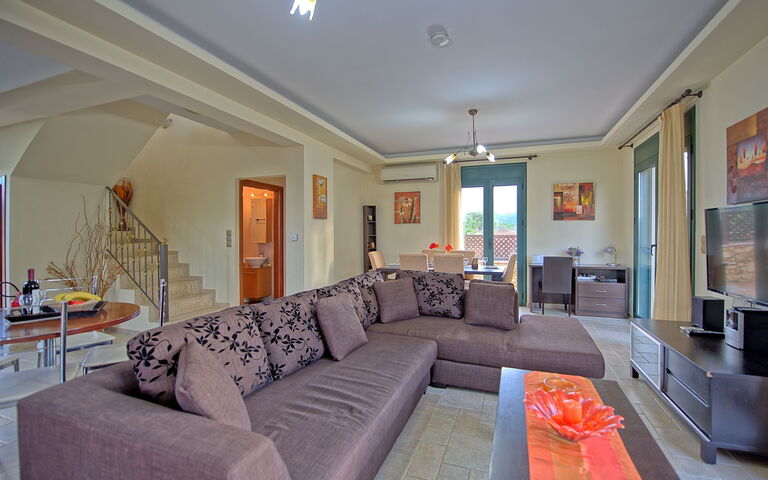 Villa Koules: Stue