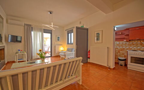 Feriebolig Kastellina: Kjøkken, Stue