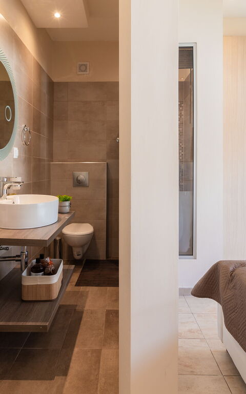 Beach Villa Christina: Baderom, Romdetaljer, soverom