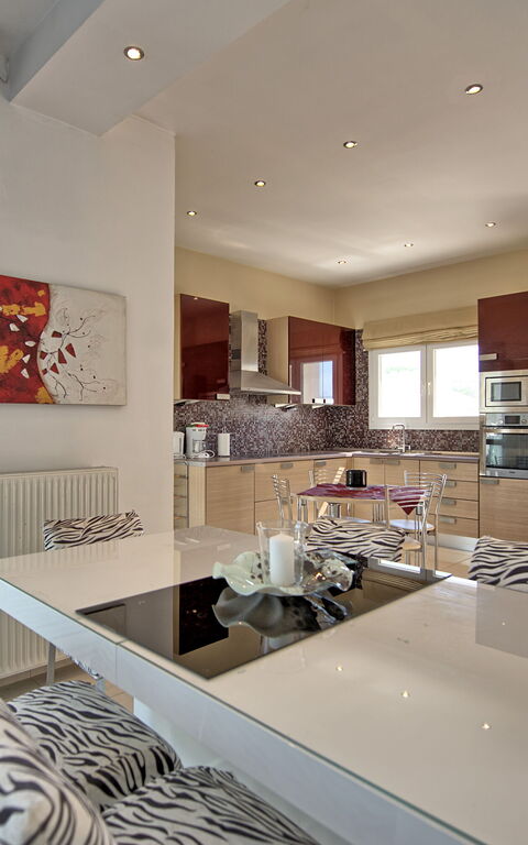 Beach Villa Christina: Kjøkken