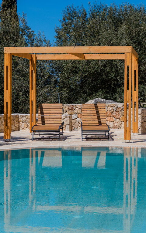 Villa Prokimea: basseng, Sommer, Utendørs