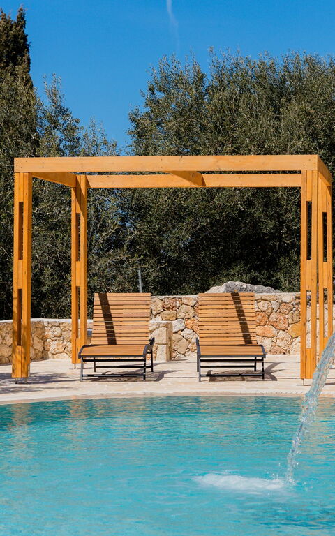 Villa Prokimea: basseng, Utendørs