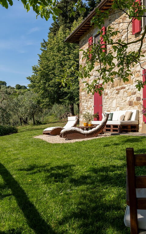 San Guido: Hage, Utendørs