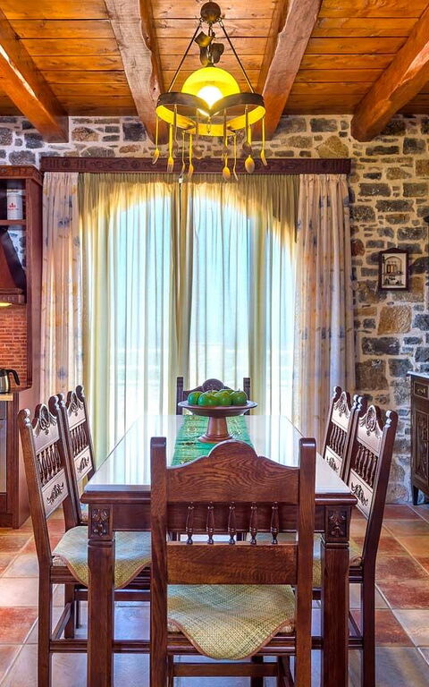 Villa Antina: Kjøkken, Lunsjrom