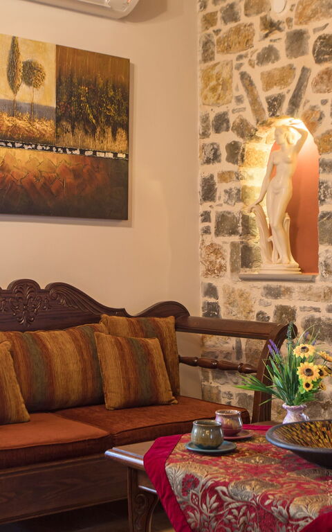 Villa Antina: soverom, Stue