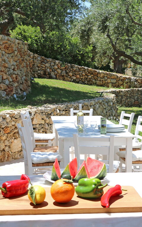 Villa Bluewhite: Hage