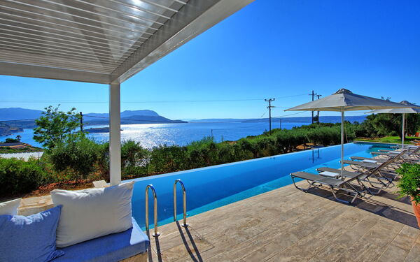 Villa Bluewhite: basseng, Utendørs, Visningar