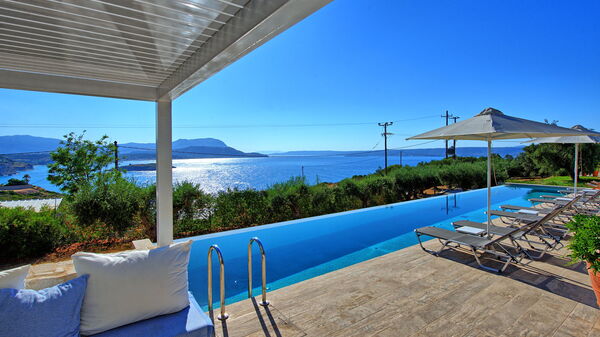 Villa Bluewhite: basseng, Utendørs, Visningar