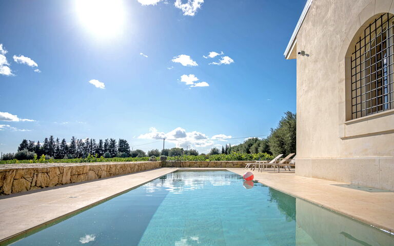 Tenuta Olearum: basseng, Sommer, Visningar
