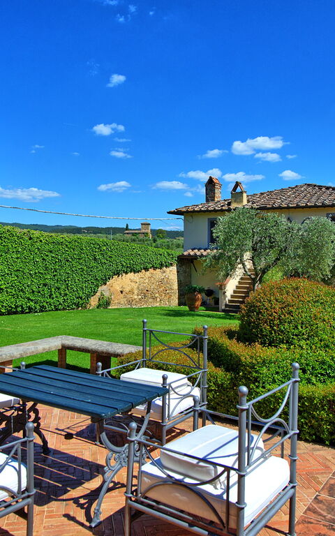 Villa Paneretta: Eksteriør, Hage, Sommer