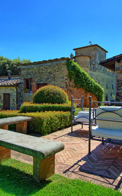 Villa Paneretta: Eksteriør, Hage, Sommer