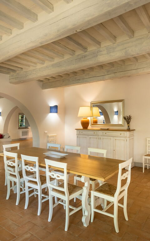 Villa Lucarella: Lunsjrom