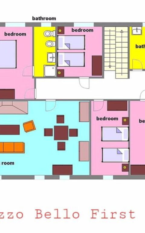 Palazzo Bello: Planimetría