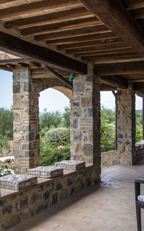 Villa Chiugi: Balkong / terrasse / uteplass