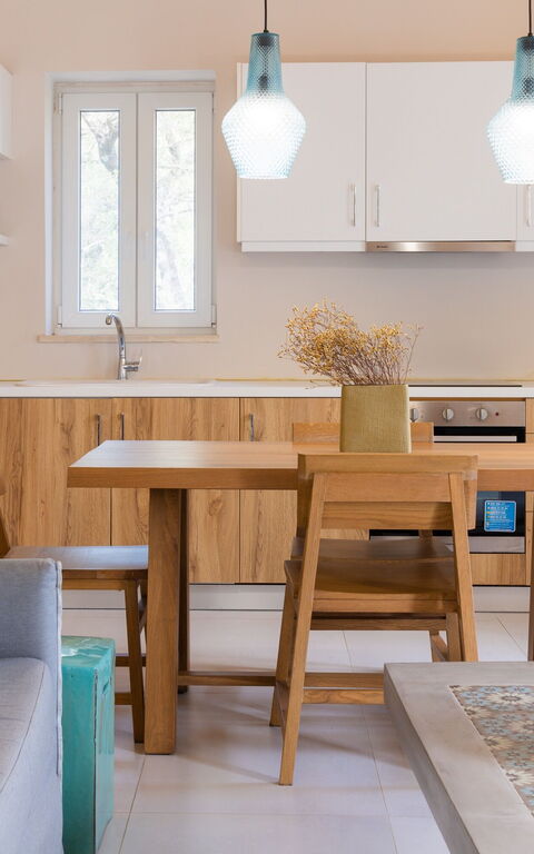 Villa Yaisemi: Kjøkken, Stue