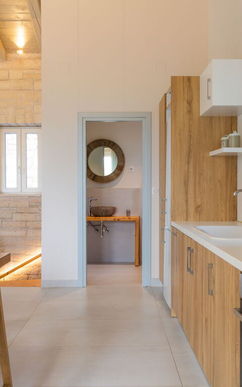 Villa Yaisemi: Kjøkken, Lunsjrom