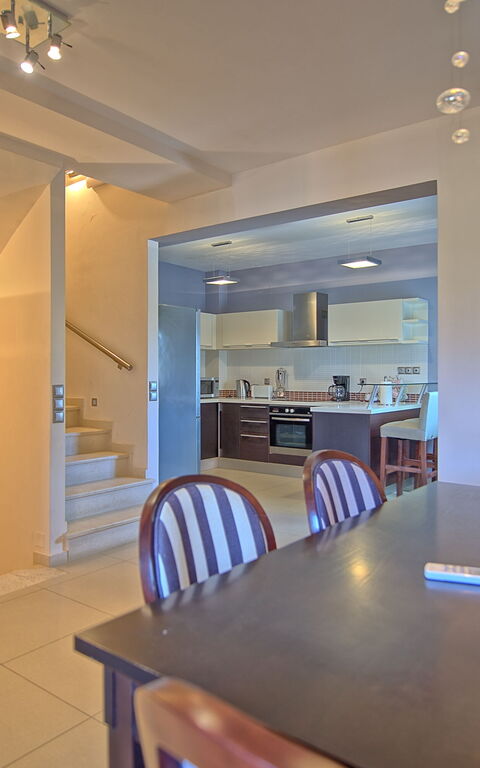 Cabanavillas Rio: Kjøkken, Lunsjrom