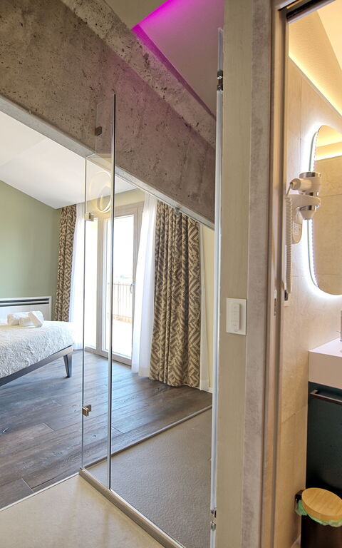 Villa Campana: Baderom, soverom