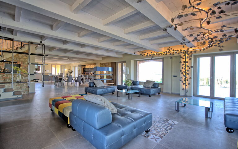 Villa Campana: Stue