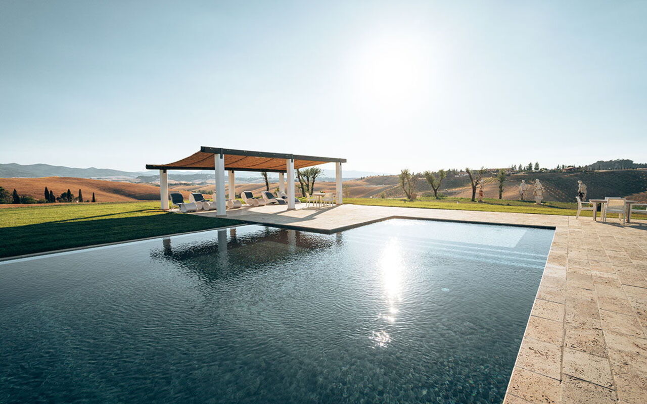 Villa Campana: basseng, Hage, Utendørs, Visningar