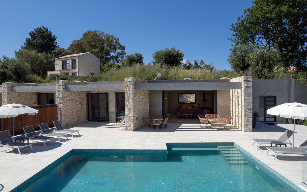 Villa Serapias: basseng, Eksteriør, Utendørs