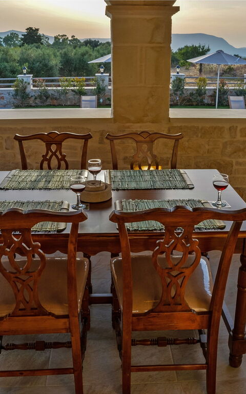 Villa Despanto: Balkong / terrasse / uteplass, Utendørs