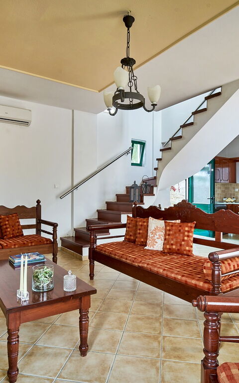 Villa Politini: Kjøkken, Stue