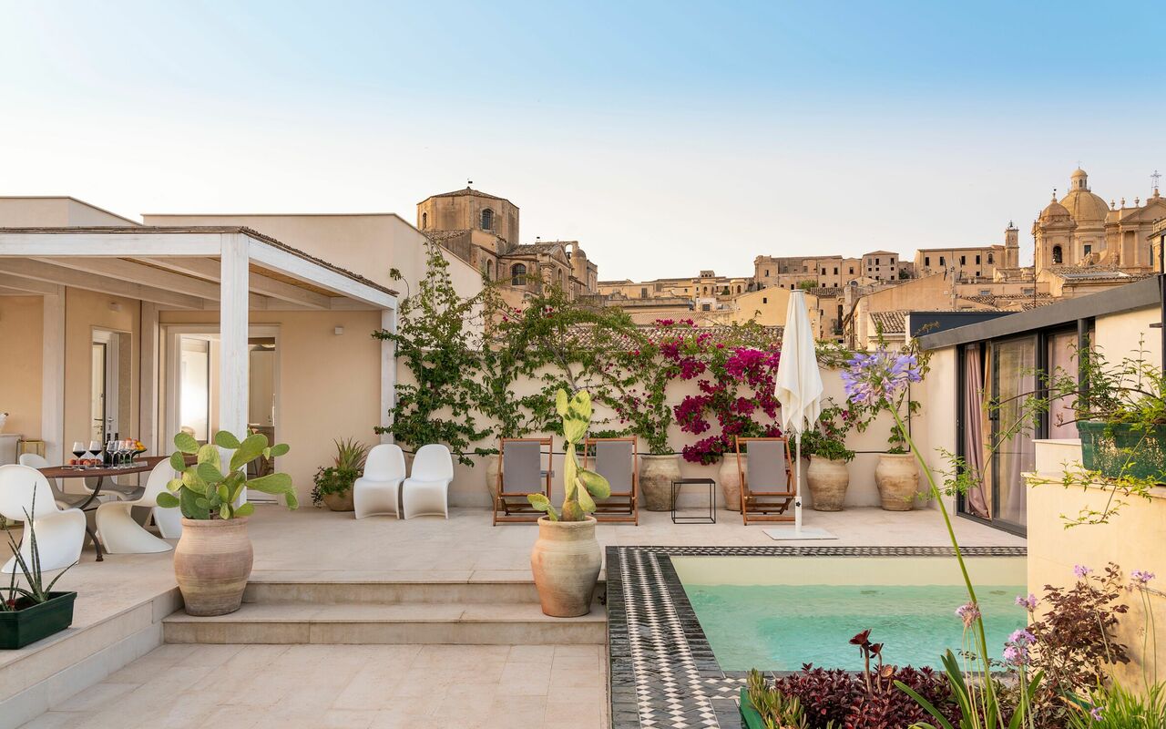 Aurispa: Balkong / terrasse / uteplass, Utendørs