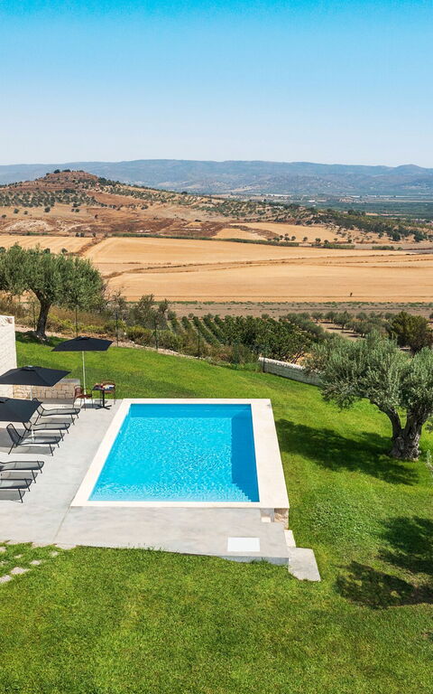 Villa Colleverde: basseng, Hage, Utendørs