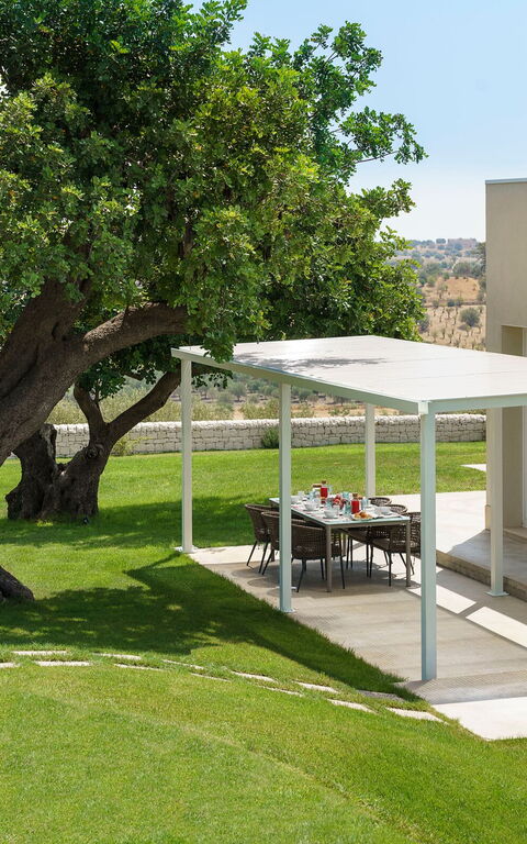 Villa Colleverde: Hage, Utendørs