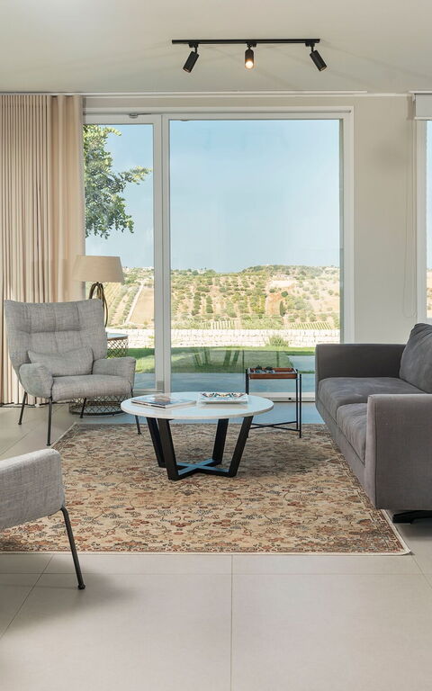 Villa Colleverde: Kjøkken, Lunsjrom, Stue