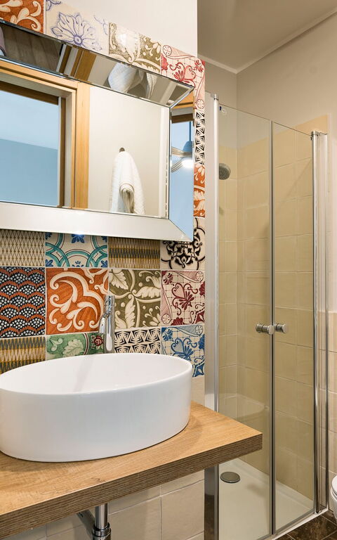 Villa Colleverde: Baderom