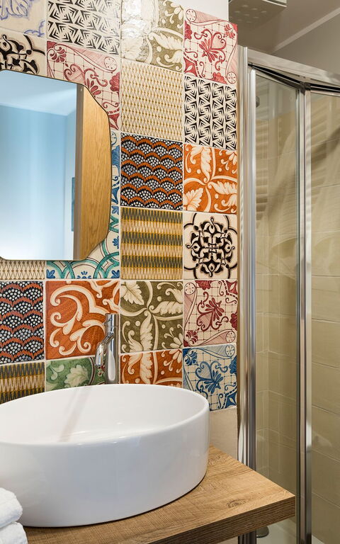 Villa Colleverde: Baderom