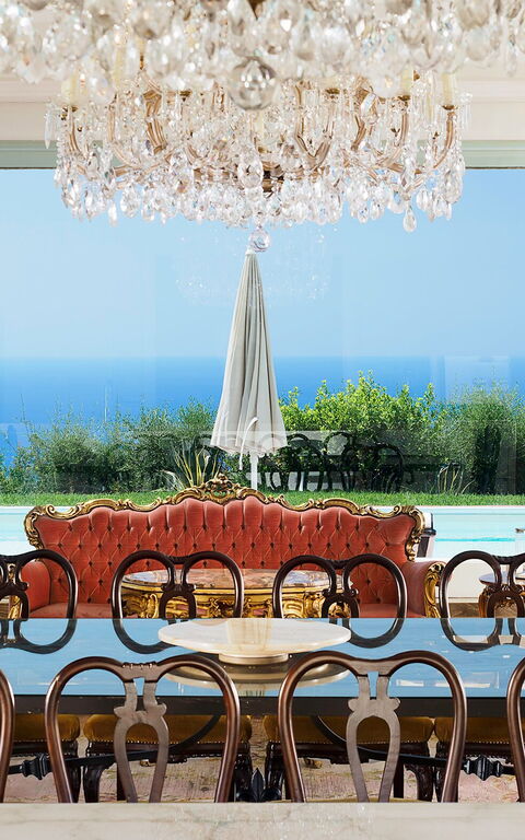 Villa Estella: Lunsjrom