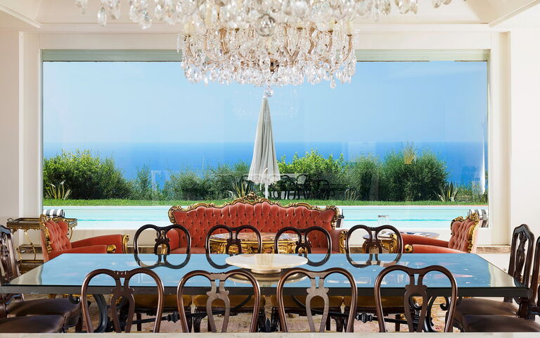 Villa Estella: Lunsjrom