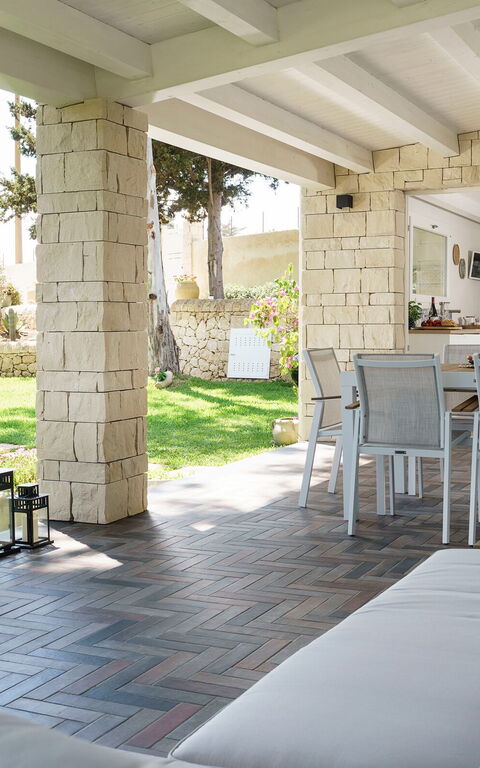 Marinella Punta Milocca: Balkong / terrasse / uteplass